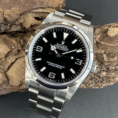 white or black face rolex explorer|Rolex explorer 1 36mm.